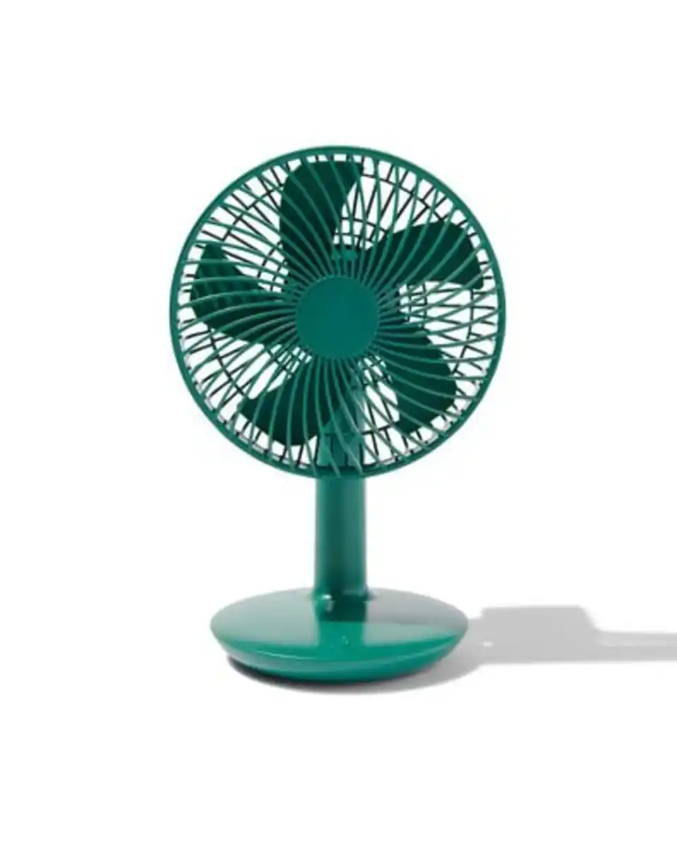 Bild 1 von Tischventilator, kabellos, leise, grün, Ø 16 cm