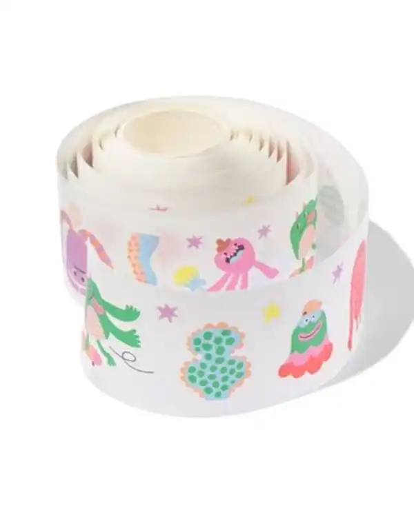 Bild 3 von Sticker auf einer 4m Rolle, Monster