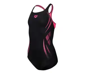 arena Performance Kinder-Badeanzug Poseidonia Swim Pro Back, schwarz