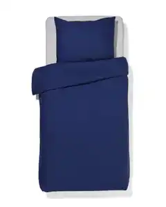 Bettbezug 140x200/220 cm Perkal dunkelblau