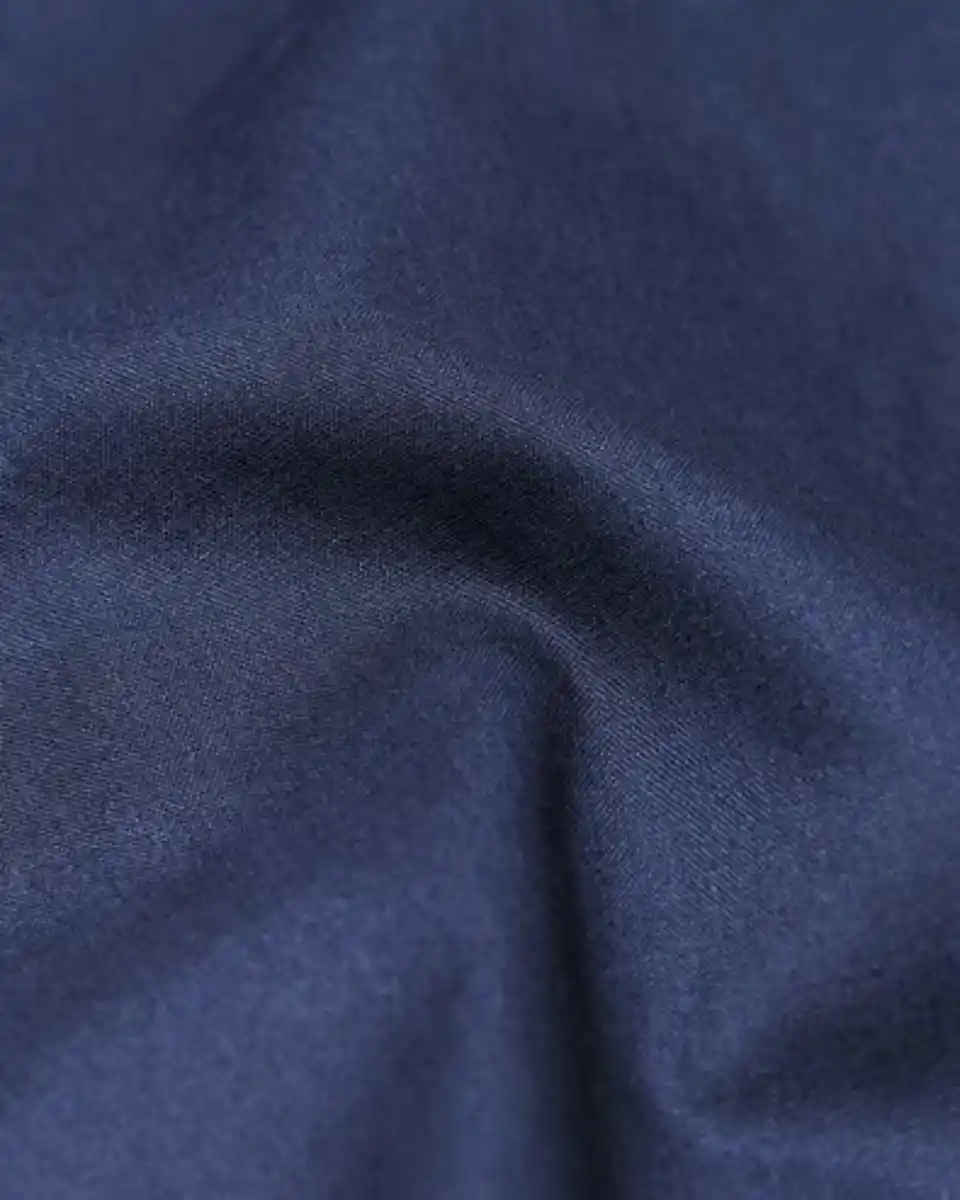 Bild 2 von Spannbettlaken 160x200 cm weiche Baumwolle dunkelblau