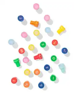 Stempelset Alphabet 26-teilig