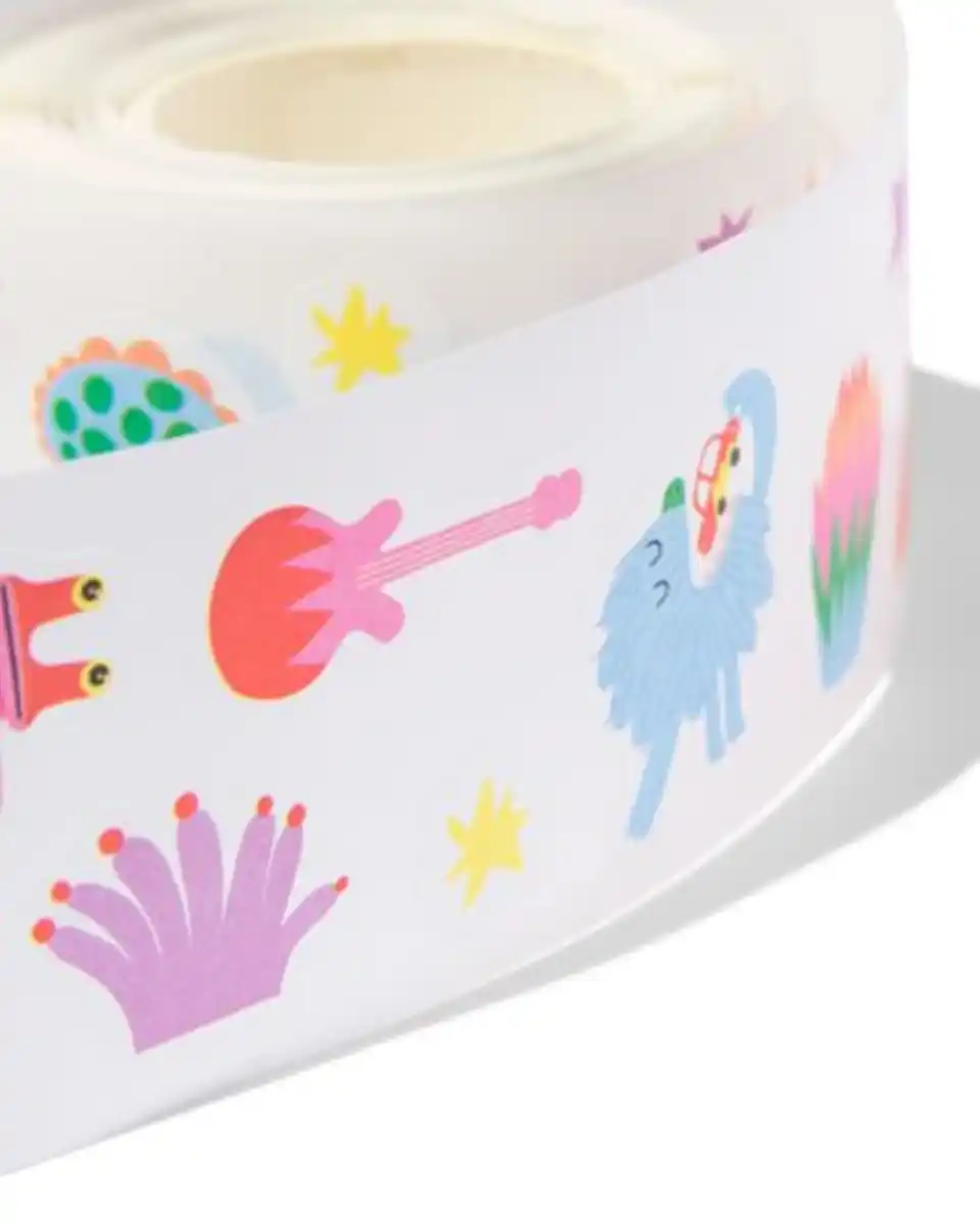 Bild 2 von Sticker auf einer 4m Rolle, Monster