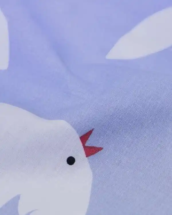 Bild 4 von Kleinkind-Bettbezug 120×150 cm, weiche Baumwolle, Taube