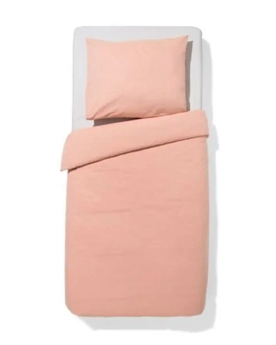 Bild 1 von Bettbezug 140x200/220 cm Chambray orangerot