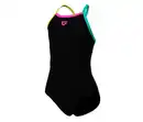 Bild 1 von arena Feel Kinder-Badeanzug Light Drop Back Solid, schwarz