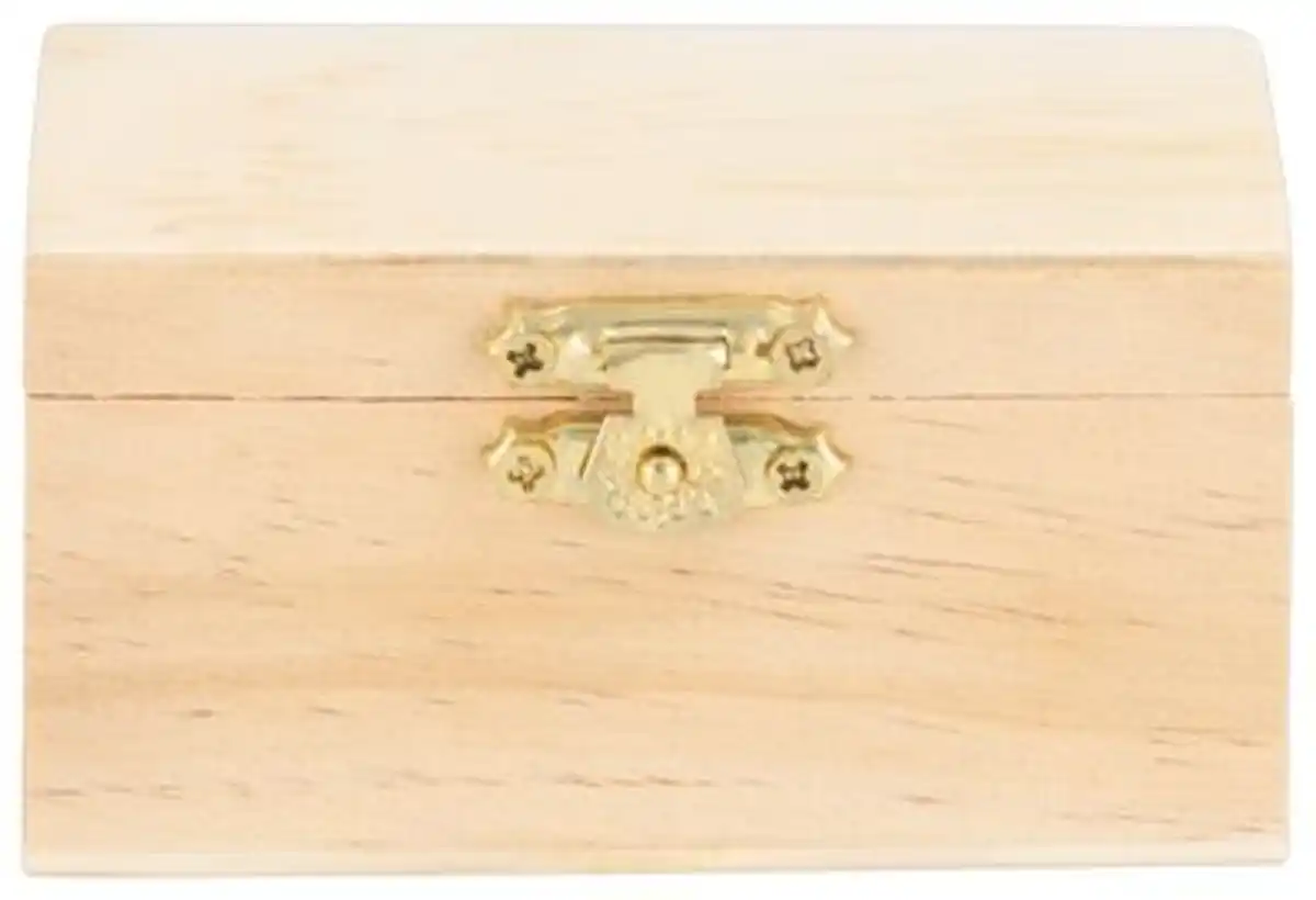 Bild 1 von Holz-Schatzkiste, 6 x 9 x 5 cm