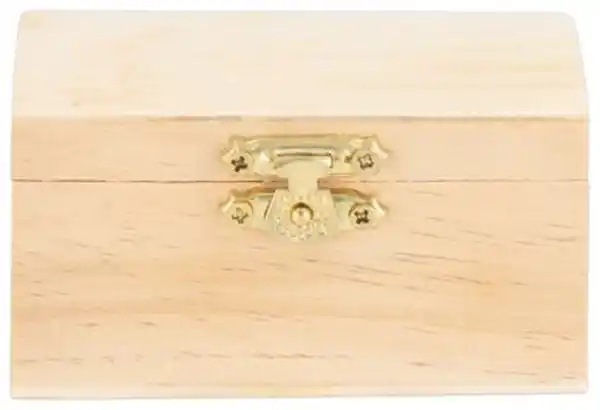 Bild 1 von Holz-Schatzkiste, 6 x 9 x 5 cm