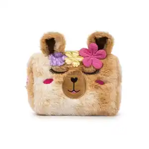 Mini Pl&#252;schtasche CAPYBARA - braun