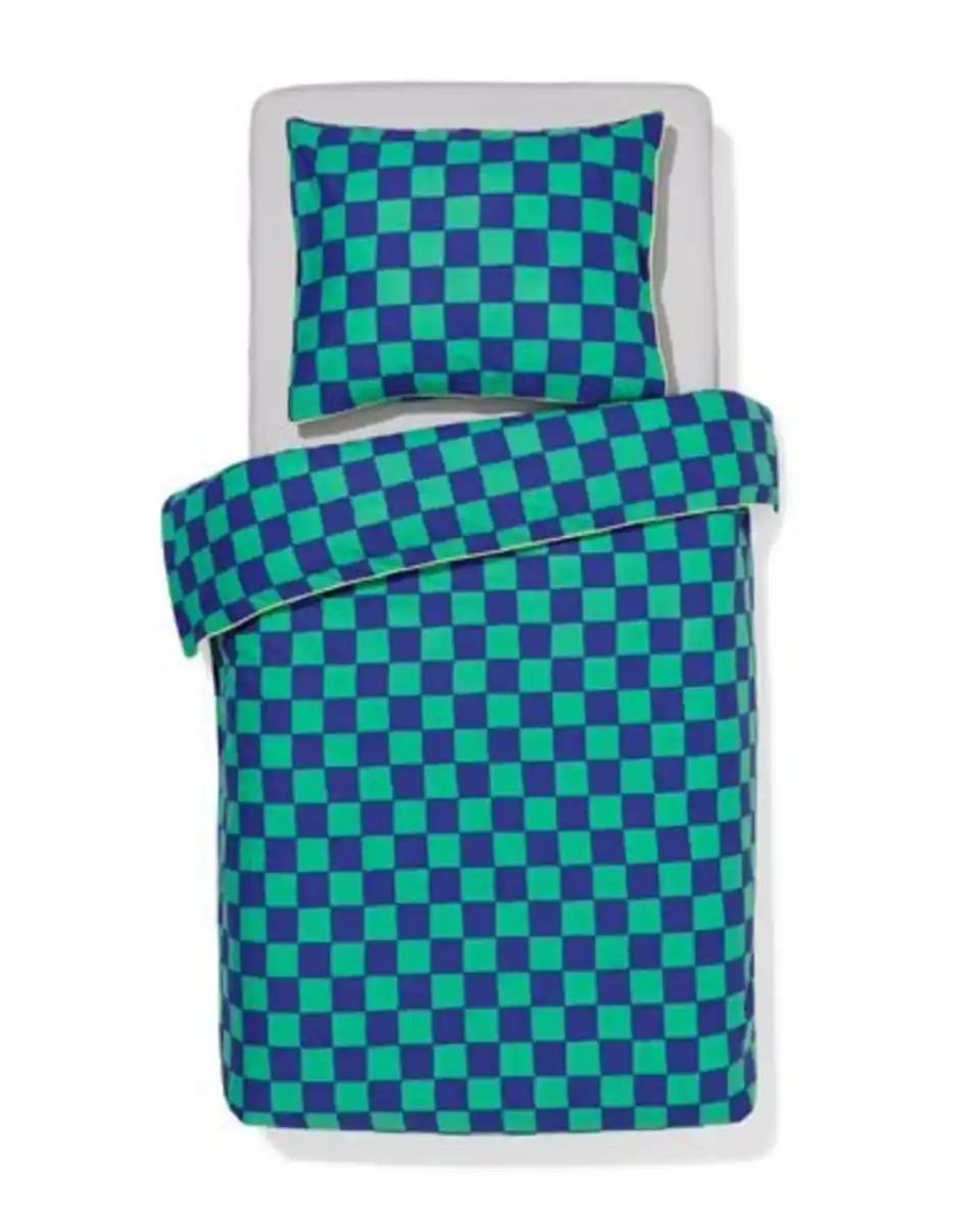 Bild 1 von Kinderbettbezug, 140x200 cm, weiche Baumwolle, kariert