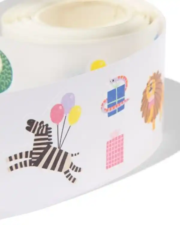 Bild 2 von Aufkleber auf einer 4m Rolle, Partytiere