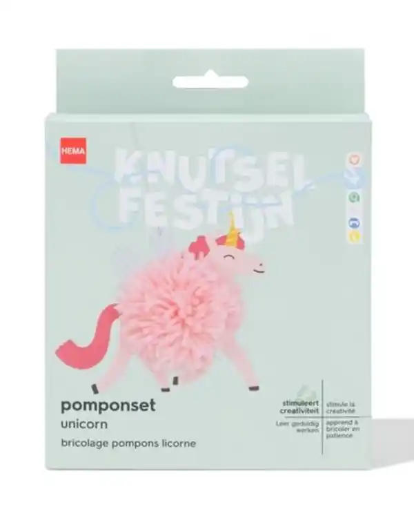 Bild 1 von Pomponset Einhorn