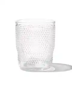 Wasserglas Bergen, Kugelrelief, 270 ml