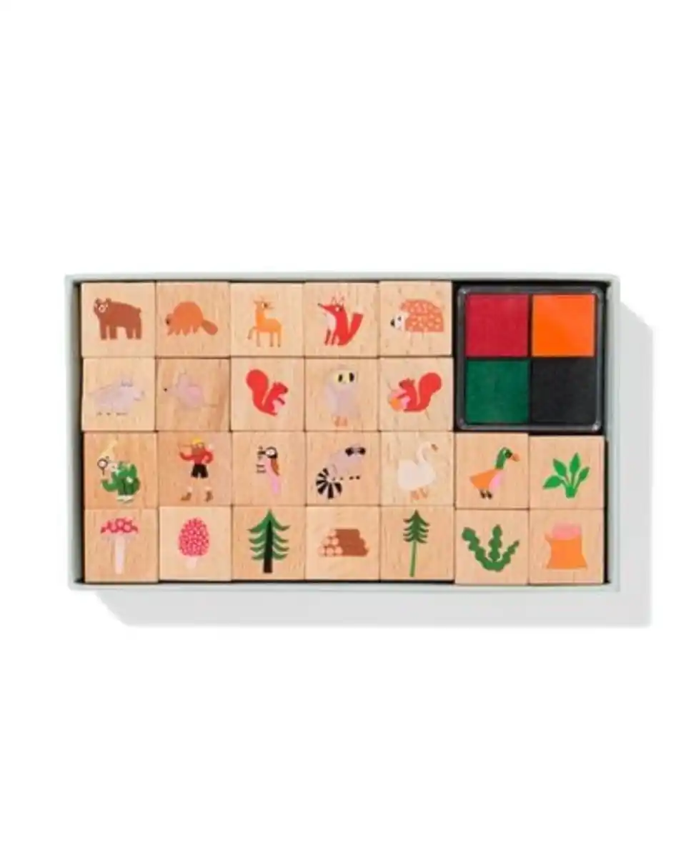 Bild 1 von Stempelset Waldtiere 28-teilig