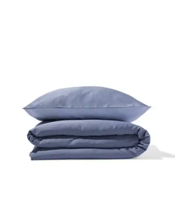 Bild 3 von Bettbezug 140x200/220 cm Satin blau