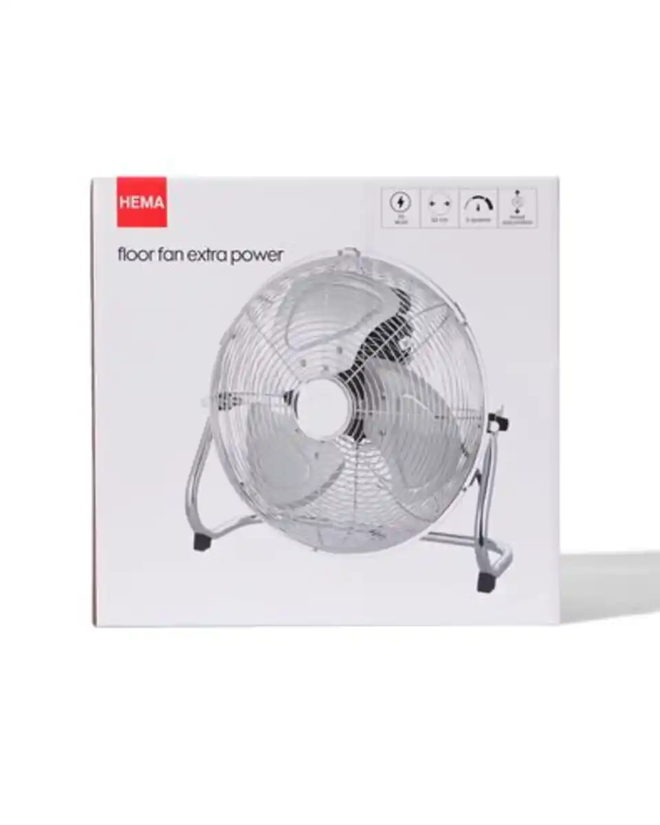 Bild 3 von Bodenventilator, Extra Power, Chrom, Ø 35 cm