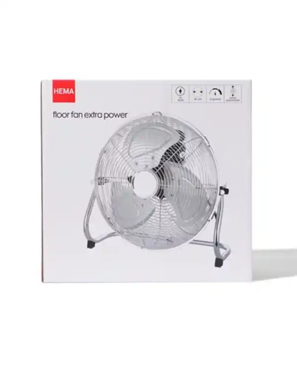 Bild 3 von Bodenventilator, Extra Power, Chrom, Ø 35 cm