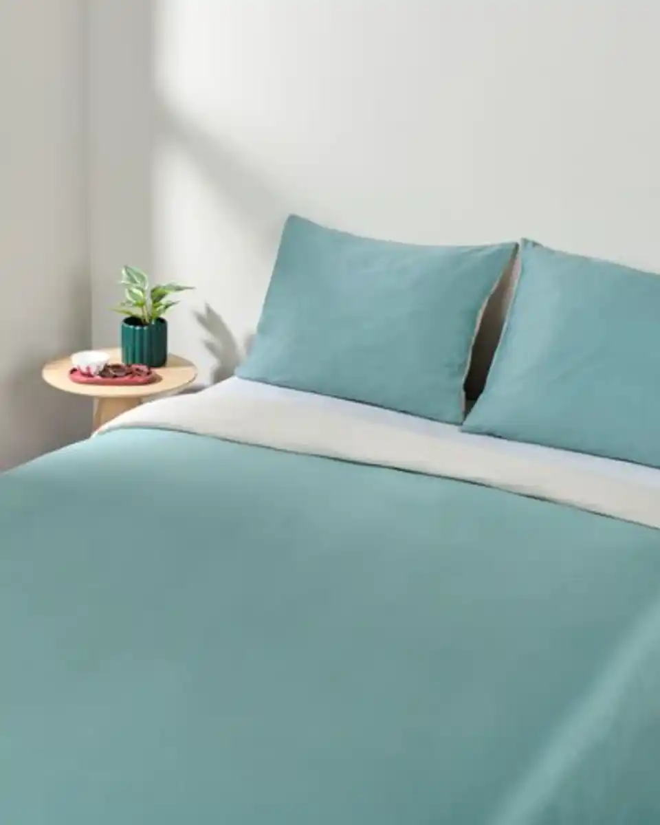 Bild 4 von Bettbezug 240x200/220 cm Satin grün