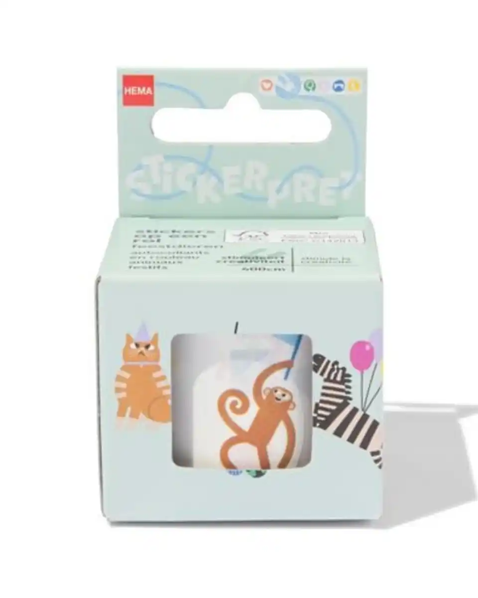 Bild 1 von Aufkleber auf einer 4m Rolle, Partytiere