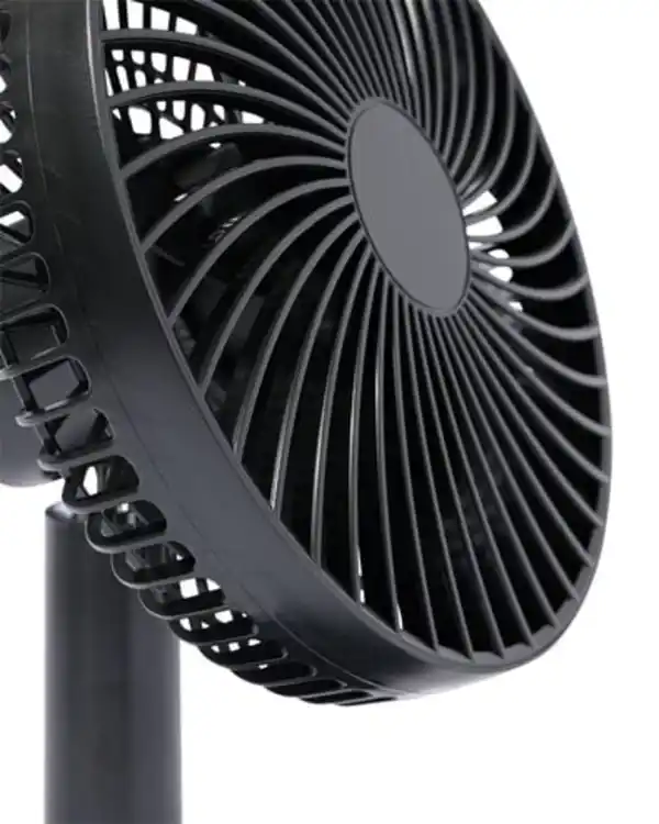 Bild 2 von Tischventilator, kabellos, leise, schwarz, Ø 16 cm