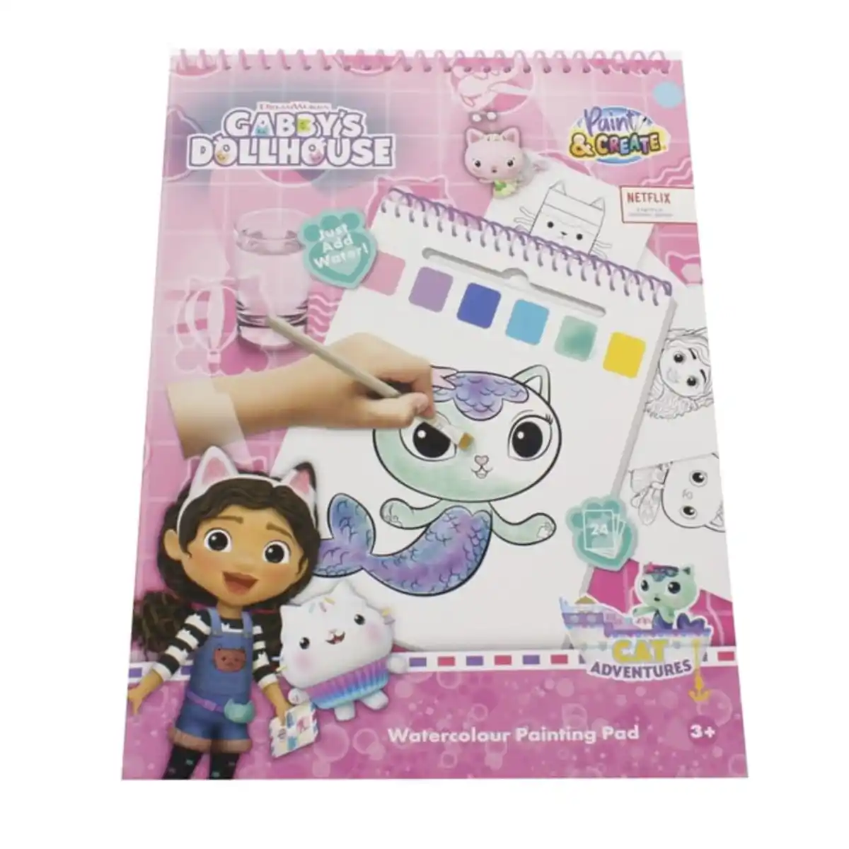 Bild 1 von Gabby's Dollhouse - Paint & Create - Wasserfarben Malblock