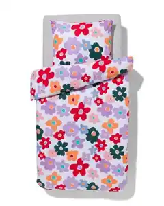 Kinder-Bettwäsche, Soft Cotton, 140 x 200 cm, Blumen