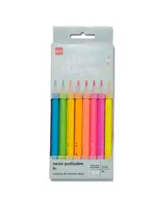 8er-Pack Neon-Buntstifte