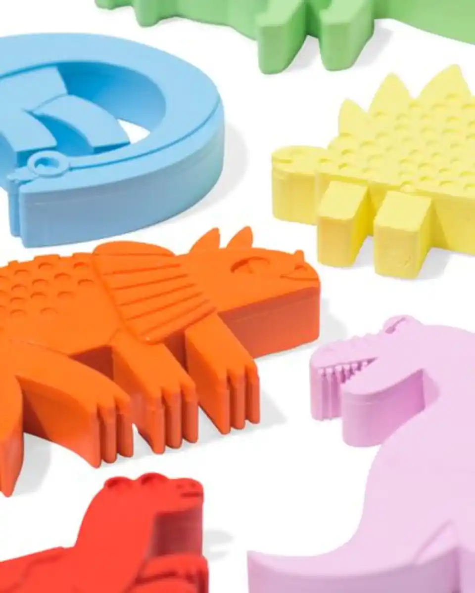 Bild 3 von geformte Wachsmalkreide Dino – 6 Stück