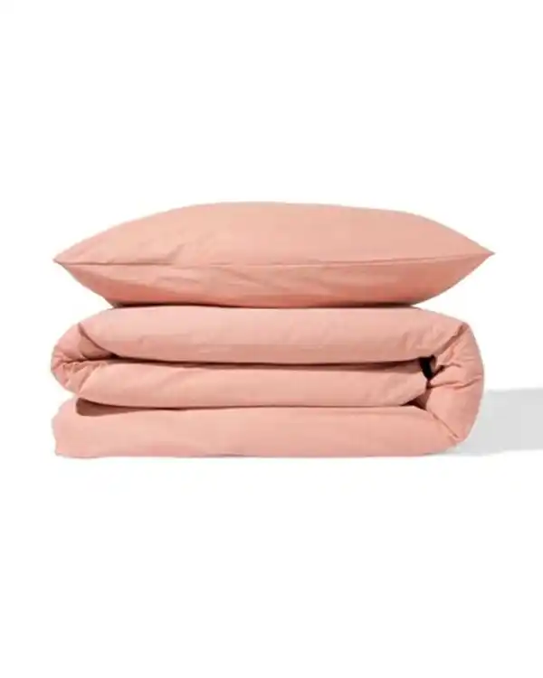 Bild 2 von Bettbezug 140x200/220 cm Chambray orangerot