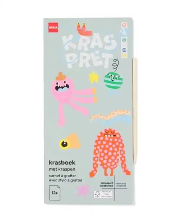Bild 1 von Kratzbuch Monster