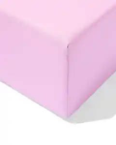 Spannbettlaken 90x200 cm weiche Baumwolle lila