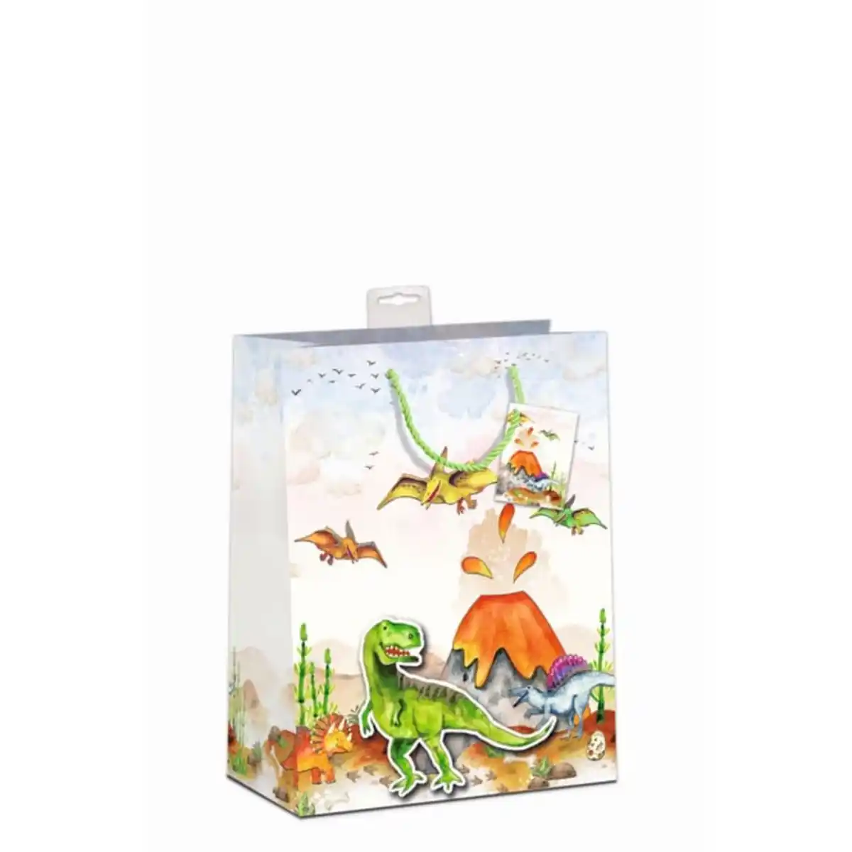 Bild 1 von Geschenktasche - Dinosaurier - Gr. M - ca. 18 x 10 x 23 cm