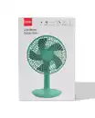 Bild 3 von Tischventilator, kabellos, leise, grün, Ø 16 cm