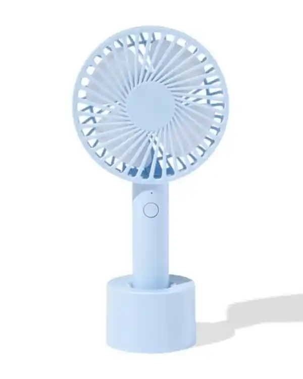 Bild 1 von Handventilator Ø10cm, Blau matt