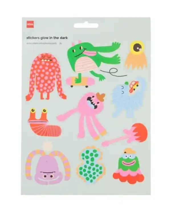 Bild 1 von Leuchtsticker Monster
