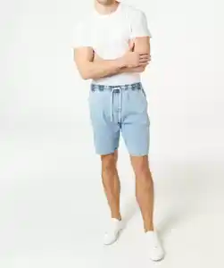 Bermuda-Shorts, Jeansblau