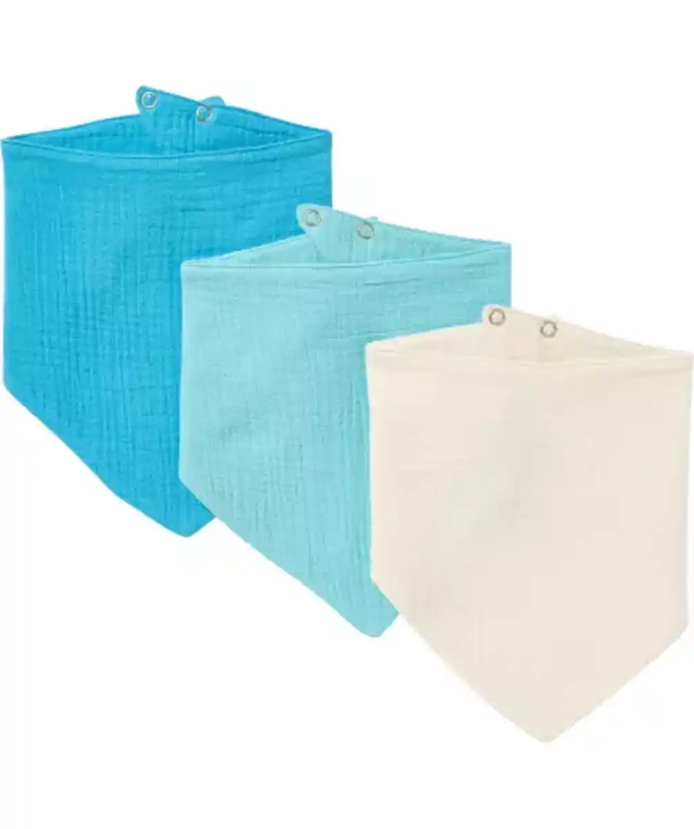 Bild 1 von Halstücher mit Druckknopf, blau