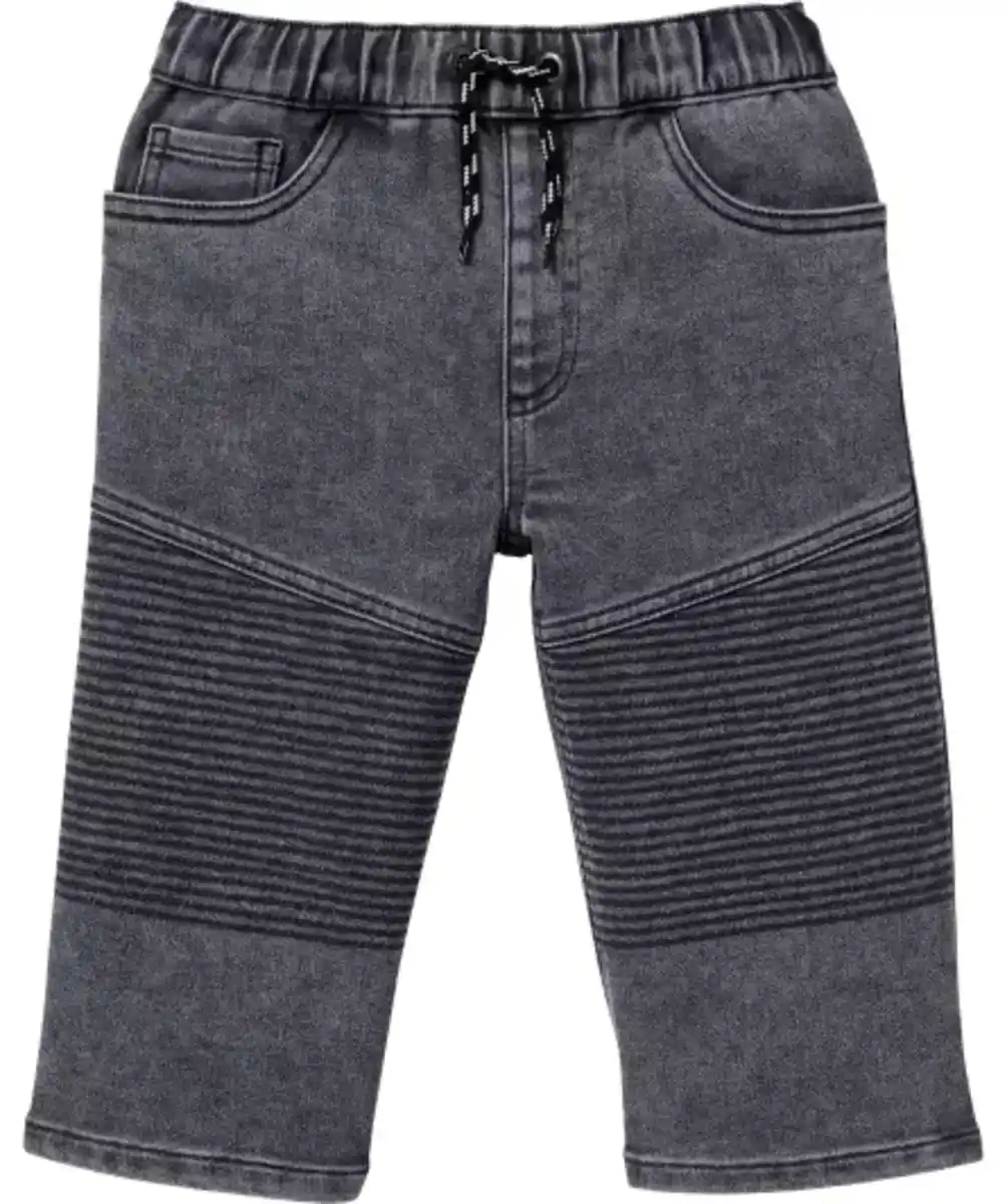 Bild 1 von Jeans-Shorts Stone-washed, jeans grau