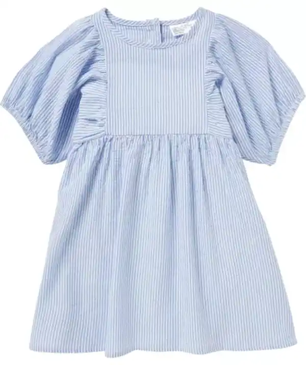 Bild 1 von Gestreiftes Kleid, indigo blau
