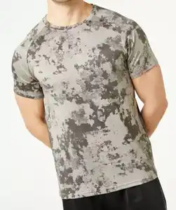 Gemustertes Sport-Shirt, hellgrau