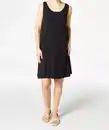 Bild 1 von Ärmelloses Kleid, schwarz