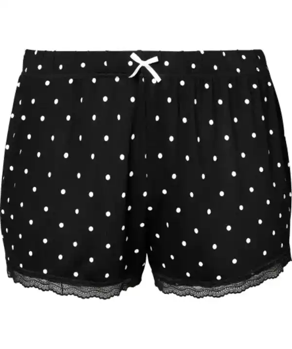 Bild 1 von Gepunktete Pyjamahose, schwarz