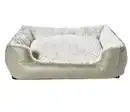 Bild 1 von Dehner Lieblinge Kuschelbett Casim, rechteckig, beige/weiß