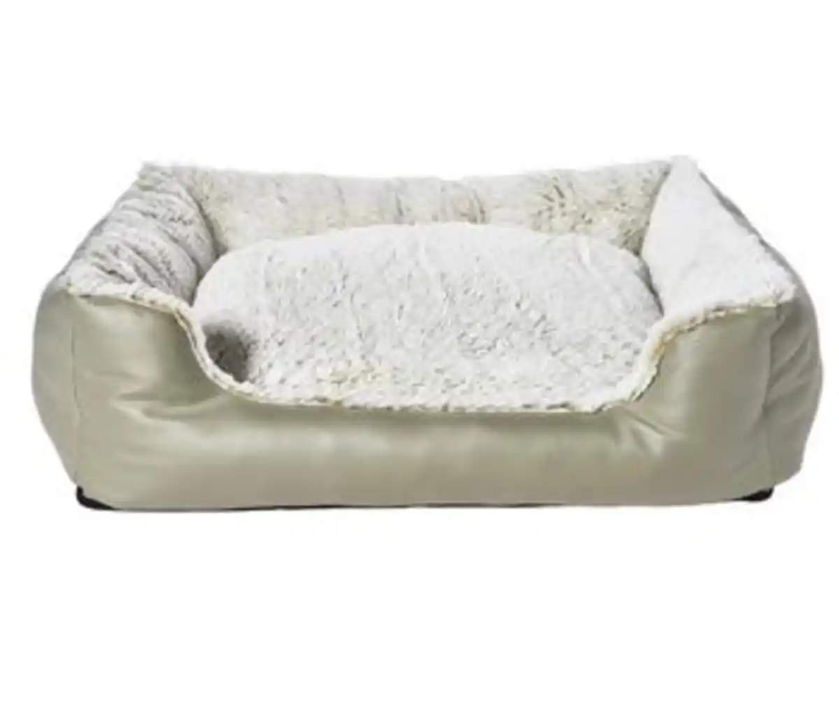 Bild 1 von Dehner Lieblinge Kuschelbett Casim, rechteckig, beige/weiß