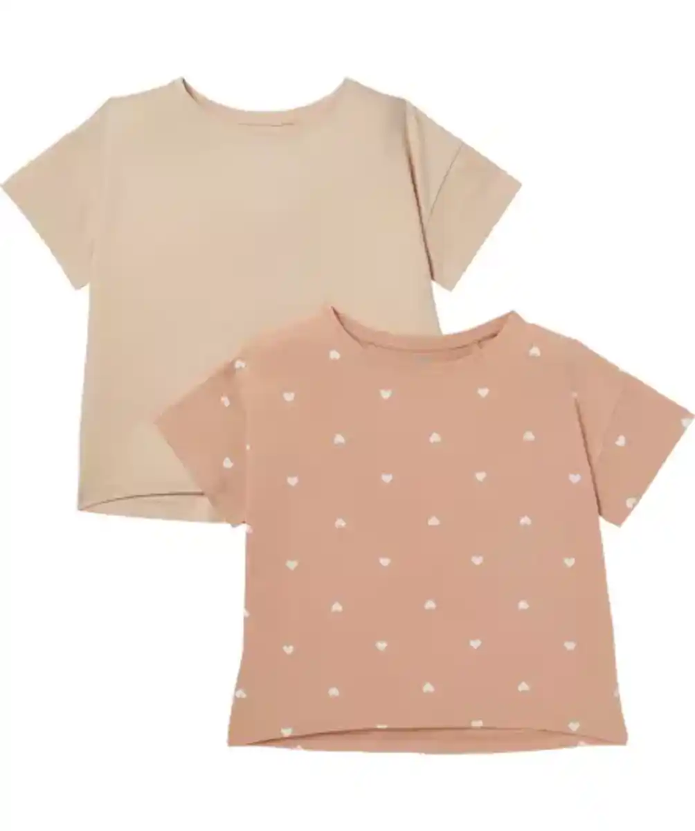 Bild 1 von T-Shirts Herzen, naturfarben