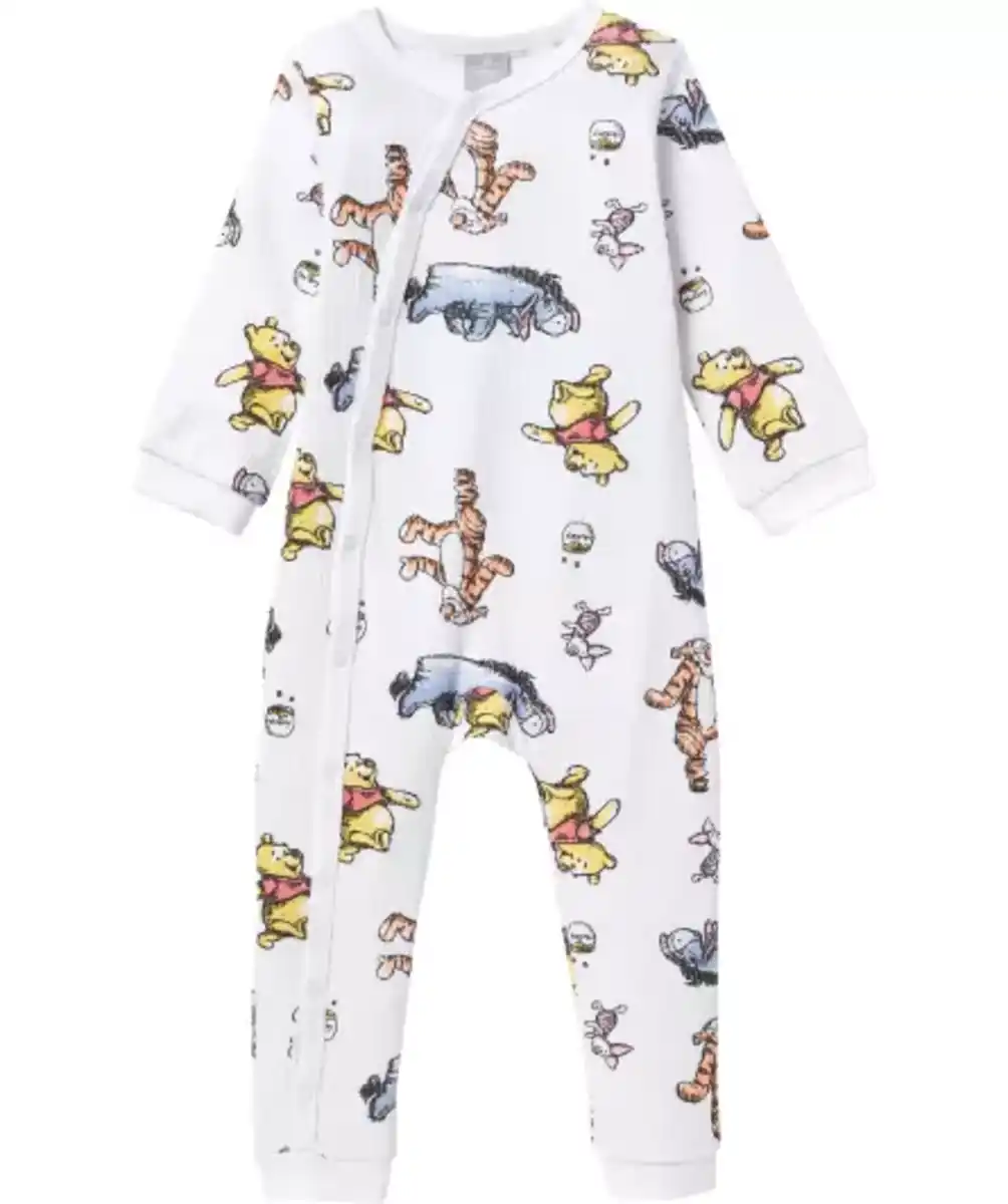 Bild 1 von Winnie the Pooh Schlafanzug, weiß gemustert