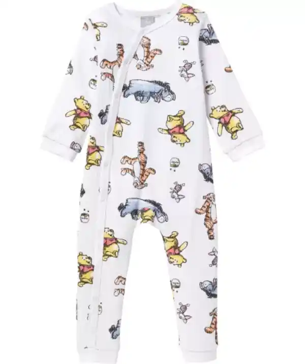 Bild 1 von Winnie the Pooh Schlafanzug, weiß gemustert