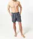 Bild 1 von Badeshorts mit Waschungseffekten, jeans grau