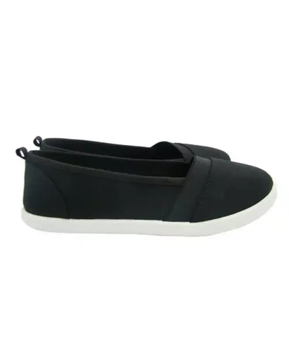 Bild 1 von Canvas Slip-ons, schwarz