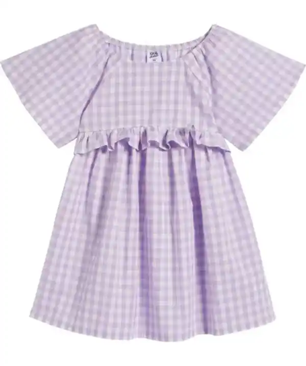 Bild 1 von Kariertes Kleid, lila